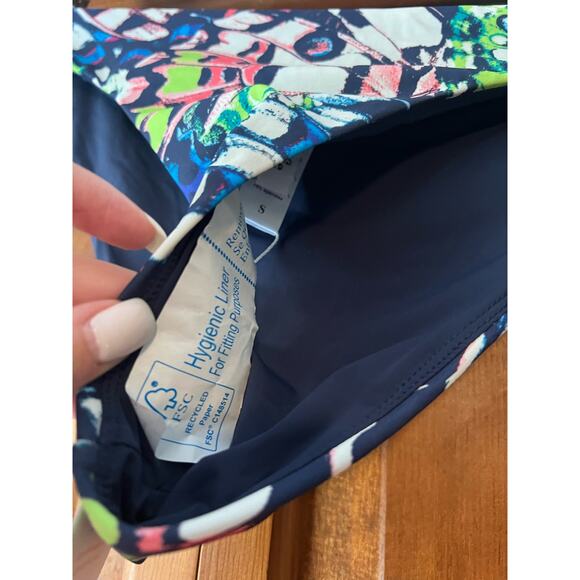 NWT Andie Women's The Waikiki Bikini Bottom Eco Nylon Butterfly Print Size S - Picture 5 of 12
